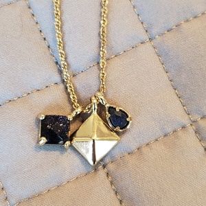 Kendra Scott gold charm necklace